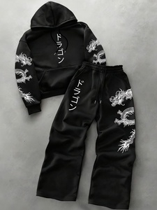 Traje Deportivo Moderno con Estampado, Conjunto Atlético Versátil para Entrenamiento y Actividades al Aire Libre - Product Image 1