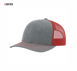 Gorra Trucker Richardson Personalizada de 6 Paneles, Ajustable, Unisex, Informal, de Malla Transpirable, Impermeable, para Viajes, Moda, Aire Libre, Gris, Rojo, Azul Marino - Product Image 3
