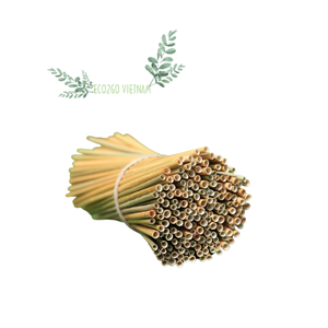Pajitas de Bambú Ecológicas Desechables, Pajitas de Caña Naturales Biodegradables de Eco2Go Vietnam - Product Image 2