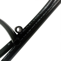 Selang Air Tekanan Tinggi PVC Lunak 12.5mm 1/2 Inci Diperkuat Benang Poliester 3-Lapisan Tipe 2 untuk Sambungan Alat Pemadam Kebakaran 100m