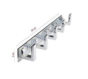 5 Pin Aluminium Cloth Hook for Doors and <b>Walls</b> Premium Quality SS202 - Product Image 2