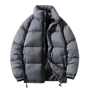 Veste Puffer Vente en gros Logo personnalisé OEM Imprimé Veste d'hiver personnalisée de haute qualité pour hommes Veste Bubble Puffer avec poches - Product Image 3