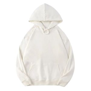 Sweat à capuche minimaliste avec logo brodé sur la poitrine, en molleton brossé épais, haut de gamme, pour un style décontracté et soigné - Product Image 3