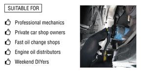 Llave de filtro de aceite universal Kits de mantenimiento de automóviles Herramientas para vehículos - Product Image 3
