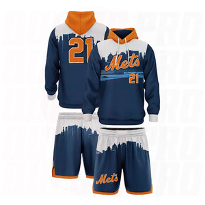 Breathable High Quality Baseball Uniform Short Sleeves Bulk Baseball Uniform Sublimation Sportswear Team Bundle Pack Bags <b>Socks</b> - Product Image 4
