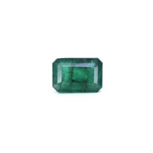 Natural Zambian Emerald 4.75 Carat Loose Gemstone Emerald Cut for Fine Jewelry - Product Image 1
