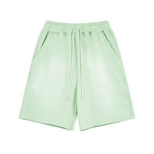 Pantalones Cortos de Lona para Hombre, Estilo Vintage, 100% Algodón, Ecológicos, Cintura Alta, Cierre con Cordón, Largura hasta la Rodilla, Venta al Por Mayor - Product Image 6
