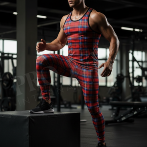 Compression Gym Training Quick Dry Breathable Customized All Over Printed Yoga Weightlifting Leggings Sportswear OEM Skinny Pant - Product Image 3