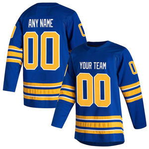 Camiseta de Hockey sobre Hielo Deportiva Transpirable, Camiseta de Equipo Sublimada Personalizada, Uniforme de Hockey Ligero de Secado Rápido para Entrenamiento - Product Image 4