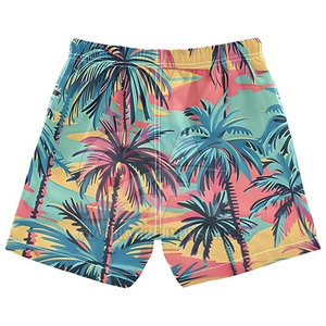 Wholesale <b>Men</b> Swim <b>Trunks</b> Lightweight Breathable Quick Dry Board Shorts Custom <b>Men</b> Swim Shorts - Product Image 2