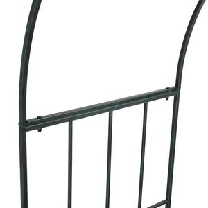 Arco in Ferro Battuto per Piante Rampicanti e Traliccio, Elegante Recinzione e Cancello da Giardino - Product Image 6