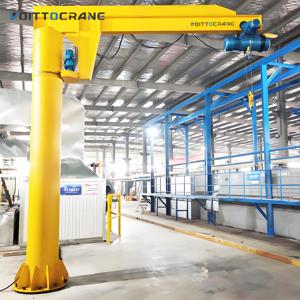 Chất lượng cao <span class=keywords><strong>2</strong></span>-10 tấn slewing tầng gắn JIB <span class=keywords><strong>Crane</strong></span> với động cơ & mang CE ISO chứng nhận 1 năm bảo hành cho bán - Product Image 2