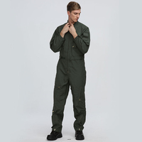 Combinaison de pilote, uniforme d'aviation, vêtements de travail respirants et légers, tissu polyester durable, unisexe