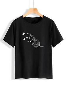 Camiseta de Algodón Unisex para Niños 2026 con Estampado de Cara Feliz, Manga Corta, Informal, para Verano, Camisetas para Mujer en Venta con Entrega Rápida - Product Image 2