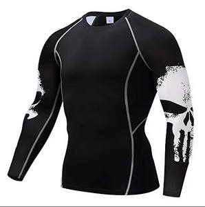 Chemise de compression pour homme légère, à séchage rapide, UPF50, écologique, respirante, vêtements de sport pour les séances de fitness et les entraînements - Product Image 6