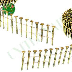 New Item Industrial Coil Pallet <b>Nails</b> 1-3/4" x 0.092 9000pcs Screw Shank Smooth Shank Checkered Head OEM Supplier - Product Image 4