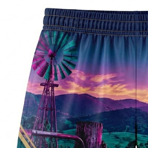 Shorts de sport sublimés personnalisés pour le football, tissu respirant, coupe confortable, idéal pour les séances d'entraînement en équipe - Product Image 2