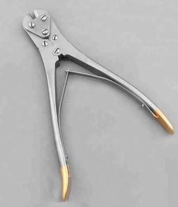 Nouvel arrivage : Kit d'instruments chirurgicaux orthopédiques manuels de haute qualité en acier inoxydable japonais J2, coupe-fils canulé, certifié CE - Product Image 3