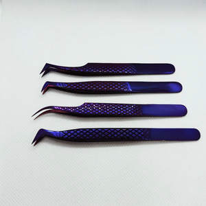 Pinzas Profesionales para Pestañas al por Mayor, Pinzas para Extensión de Pestañas, Pinzas para Cejas y Pestañas, Herramienta de Belleza Puntiaguda de Acero Inoxidable - Product Image 4