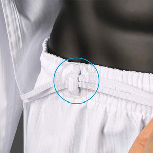 Kimono de Jiu Jitsu de Manga Larga de Algodón con Logotipo Frontal, Ligero y de Alta Calidad, Uniforme de Taekwondo para Artes Marciales, Venta al Por Mayor OEM - Product Image 6