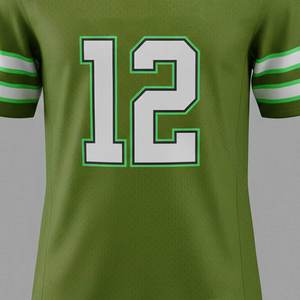 Vente en gros de maillots de football américain personnalisés avec nom et numéro, vêtements de sport d'équipe, chemise de style américain - Product Image 6