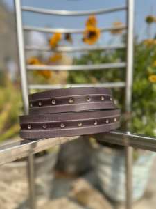 Cinturón Hecho a Mano para Hombre con Diseño Bordado y Hebilla de Hierro Estilo Western, 3.5 cm de Ancho, Cinturón Casual de 120 cm de Largo - Product Image 2