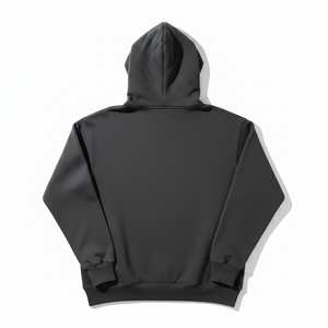 Custom Premium 3D Puff Print Hoodie Heavyweight 500GSM Men Women Oversized Kangaroo Pocket Drop Shoulder Thick Sweatshirt - Product Image 4