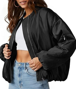 Premium Quality <b>Women</b> Bomber <b>Jacket</b> <b>Windbreaker</b> Nylon Best Selling Woman Bomber <b>Jacket</b> Available at Reasonable Price Breathable - Product Image 4