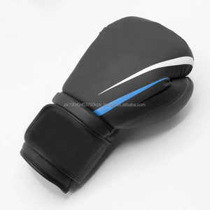 Guantes de boxeo de cuero de PU de piel de vaca auténtica multicapa de alta densidad, guantes impermeables para entrenamiento Muaythai y MMA - Product Image 4