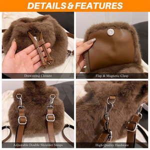Mochila de Piel Sintética de Diseño Único y Alta Calidad, Mochila de Piel Sintética para Mujer con MOQ Bajo - Product Image 6