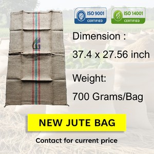 Sacs en jute pour café, qualité alimentaire, 37,4 x 27,5 pouces, 700 g, 50 kg, fournisseur Goodman Global Bangladesh. - Product Image 2