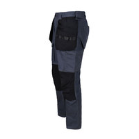 Celana Kerja Las Anti-Statis Baru Asli Berkualitas Tinggi, Pinggang Tinggi, Model Lurus, Kasual, Bahan Polyester/Katun, Bernapas