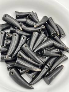 Bouton à bascule en corne de buffle naturelle, artisanal, écologique, de qualité supérieure, forme naturelle, moderne, décontracté, pour vêtements d'extérieur, cadeau d'affaires - Product Image 5