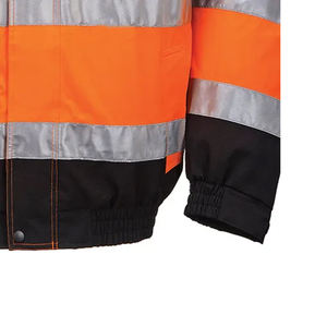 Conjunto de Chaqueta y Pantalón de Trabajo de Alta Visibilidad Reflectante Fluorescente, Uniforme de Seguridad Impermeable Clase 2 con Certificación CE y Luz LED Intermitente - Product Image 3