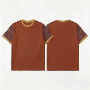 T-shirt simple pour homme, manches courtes, coton biologique, tee-shirt basique durable, vêtements minimalistes, t-shirts pour homme - Product Image 3