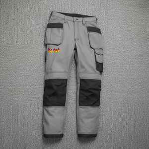 Pantalones de Seguridad Resistentes de Alta Visibilidad con Franjas Reflectantes para Trabajadores de la Construcción Vial - Product Image 4