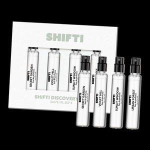Mini fragancias SHIFTI, set de descubrimiento de belleza coreana K-Beauty, 3ml 4 piezas EDP, hechas en Corea, perfume en frasco con caja. - Product Image 2