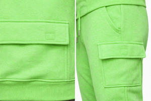 Chándal Deportivo de Invierno para Hombre, Cálido, Informal, de Secado Rápido, con Capucha y Cordón Ajustable, Corte Regular, Manga Larga, OEM - Product Image 3