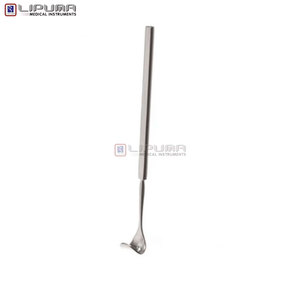 Retractor de Láminas Jaffe de 15 mm de Ancho, Curvo, con Acabado Mate, 53 mm (2.0 Pulgadas) de Longitud Total, Instrumentos Médicos - Product Image 2