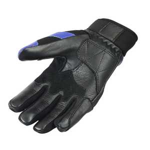 Guantes de Motocicleta de Cuero con Protección para los Nudillos, Guantes de Cuero para Motociclistas Jóvenes de Uso Regular - Product Image 3