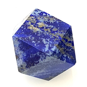 Cubo de whisky tallado en piedra de lapislázuli de alta calidad, piedra natural de icosaedro, cristal curativo de reiki, piedra preciosa. - Product Image 5