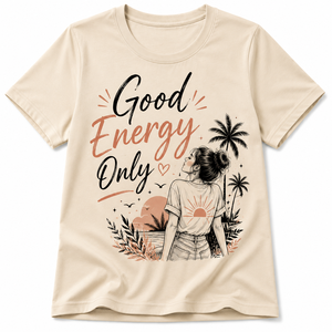 เสื้อยืดผู้หญิงลายดอกไม้ คอกลม แขนสั้น ทรงหลวม ระบายอากาศได้ดี ผ้าฝ้ายเจอร์ซีย์ 100% น้ำหนัก 180 กรัม ใส่ได้ทุกฤดู สไตล์ลำลอง พิมพ์ลายด้วยความร้อน - Product Image 2