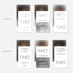 บีทีเอส จีมิน (FACE) ภาษาเกาหลี สำหรับทุกวัย ของสะสมตกแต่งผนัง งานศิลปะ แผ่นซีดีพร้อมโฟโต้การ์ดและหนังสือเนื้อเพลง - Product Image 4