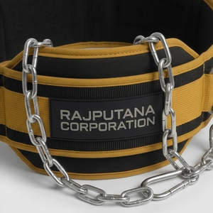 Weightlifting Dipping Training <b>Belt</b> with Chain Heavy Duty Lifting Training Dip <b>Belt</b> with Chain Neoprene Back Support <b>Belt</b> Unisex - Product Image 3