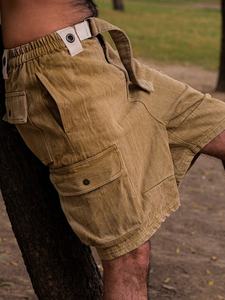 Shorts cargo pour hommes les plus vendus, en nylon/coton, toile écologique, anti-UV, séchage rapide, style décontracté, fabriqué au Pakistan - Product Image 6