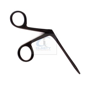 Pince auriculaire micro-alligator ORL de qualité supérieure, 3,5 pouces, manuelle, pour sinus, en acier inoxydable noir, instrument chirurgical CE - Product Image 5