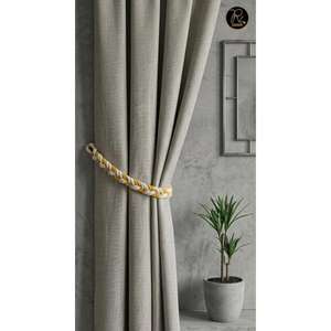Braided Cotton Curtain <b>Tieback</b> Rope Curtain Holder Decorative Holdback for Drapes Window Living Room Bedroom Home Styling - Product Image 6