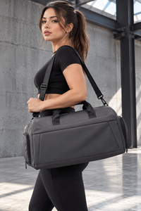 Large Capacity Travel Duffel <b>Bag</b> Waterproof Gym Weekender Overnight Tote with Dry <b>Wet</b> Separation Carry on Style - Product Image 3