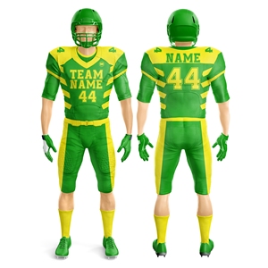 In Demand 2026 American Football Jersey <b>Pants</b> Set Custom Design Sublimation Print Breathable <b>Mesh</b> Team Uniform OEM Manufacturer - Product Image 1