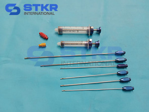STKR INTERNATIONAL Set de Cirugía Ortopédica y Artroscopia, Adaptador de Jeringa Manual de Acero Inoxidable para Cánula, 10 Piezas, Certificado CE, 1 Año de Garantía - Product Image 3